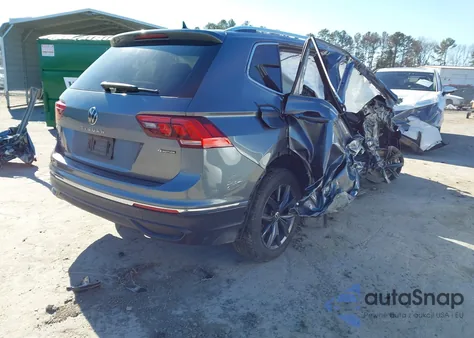 2022 Volkswagen Tiguan 2.0T Se z USA, uszkodzony, nr VIN 3VV2B7AX0NM169500